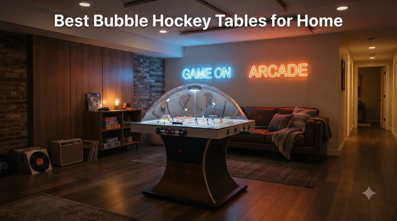 Best Bubble Hockey Tables for Home