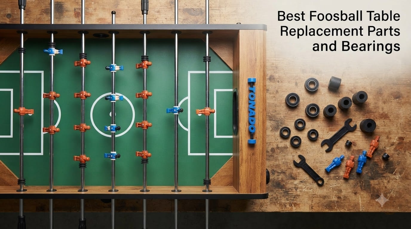 Best Foosball Table Replacement Parts and Bearings
