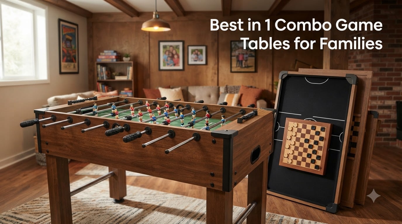 Best 10 in 1 Combo Game Tables for Families