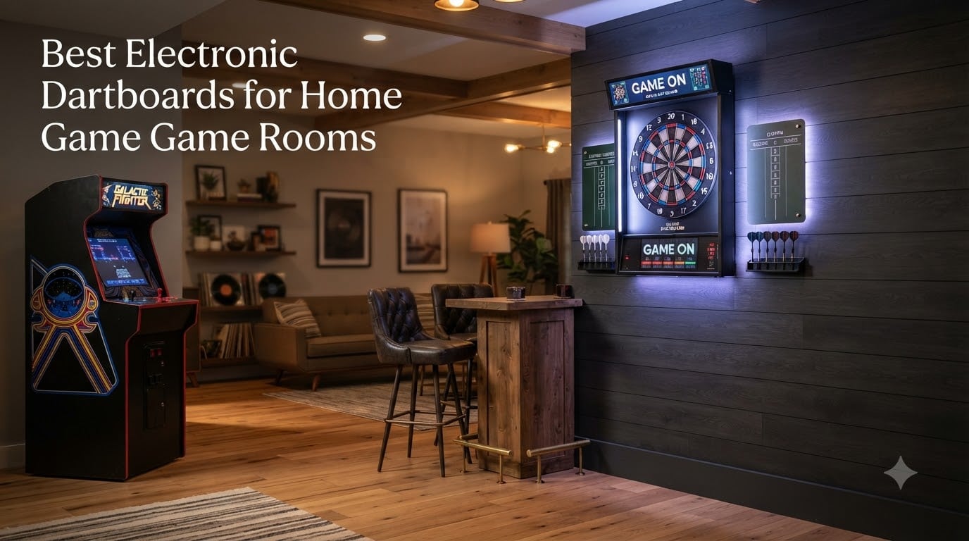 Best Electronic Dartboards for Home Game Rooms