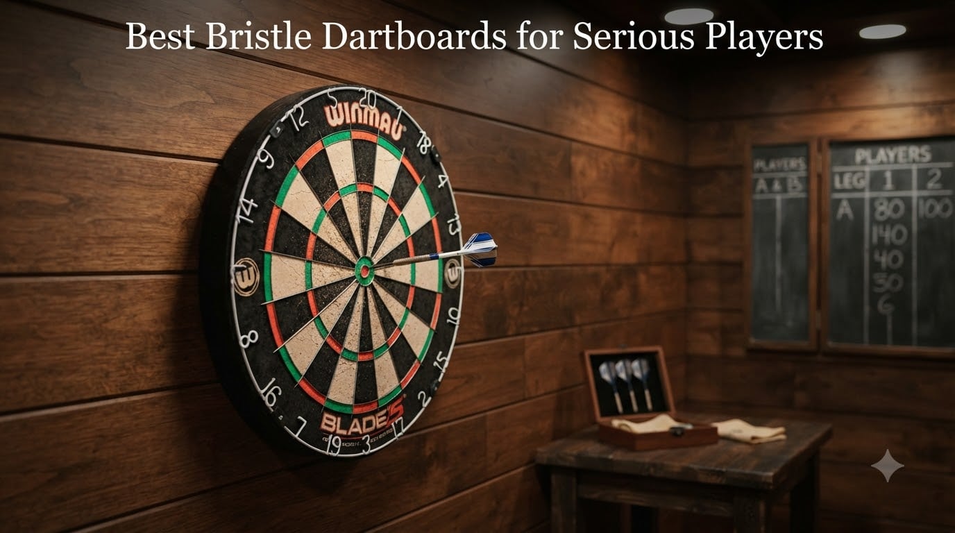 Best Bristle Dartboards for Serious Players