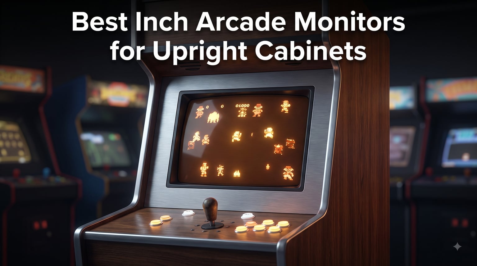Best 19 Inch Arcade Monitors for Upright Cabinets