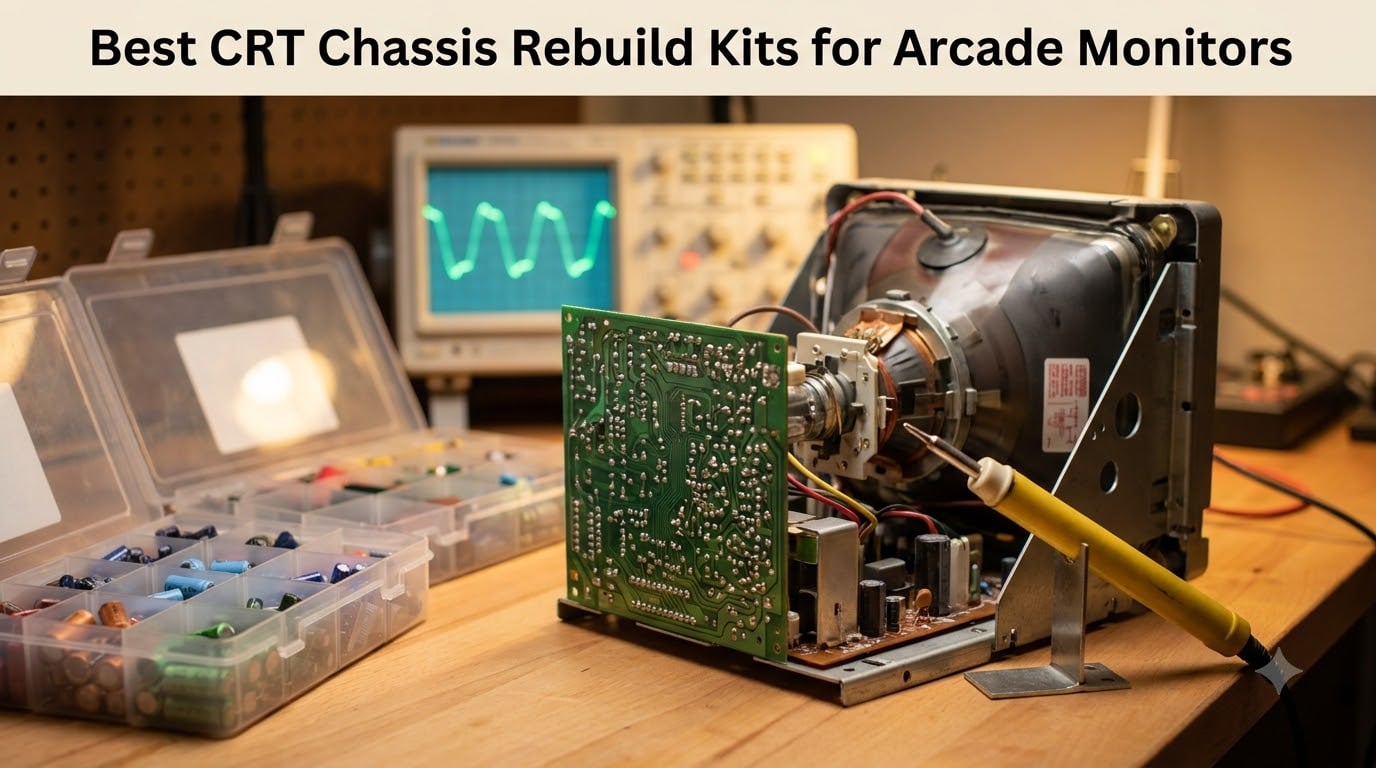 Best CRT Chassis Rebuild Kits for Arcade Monitors