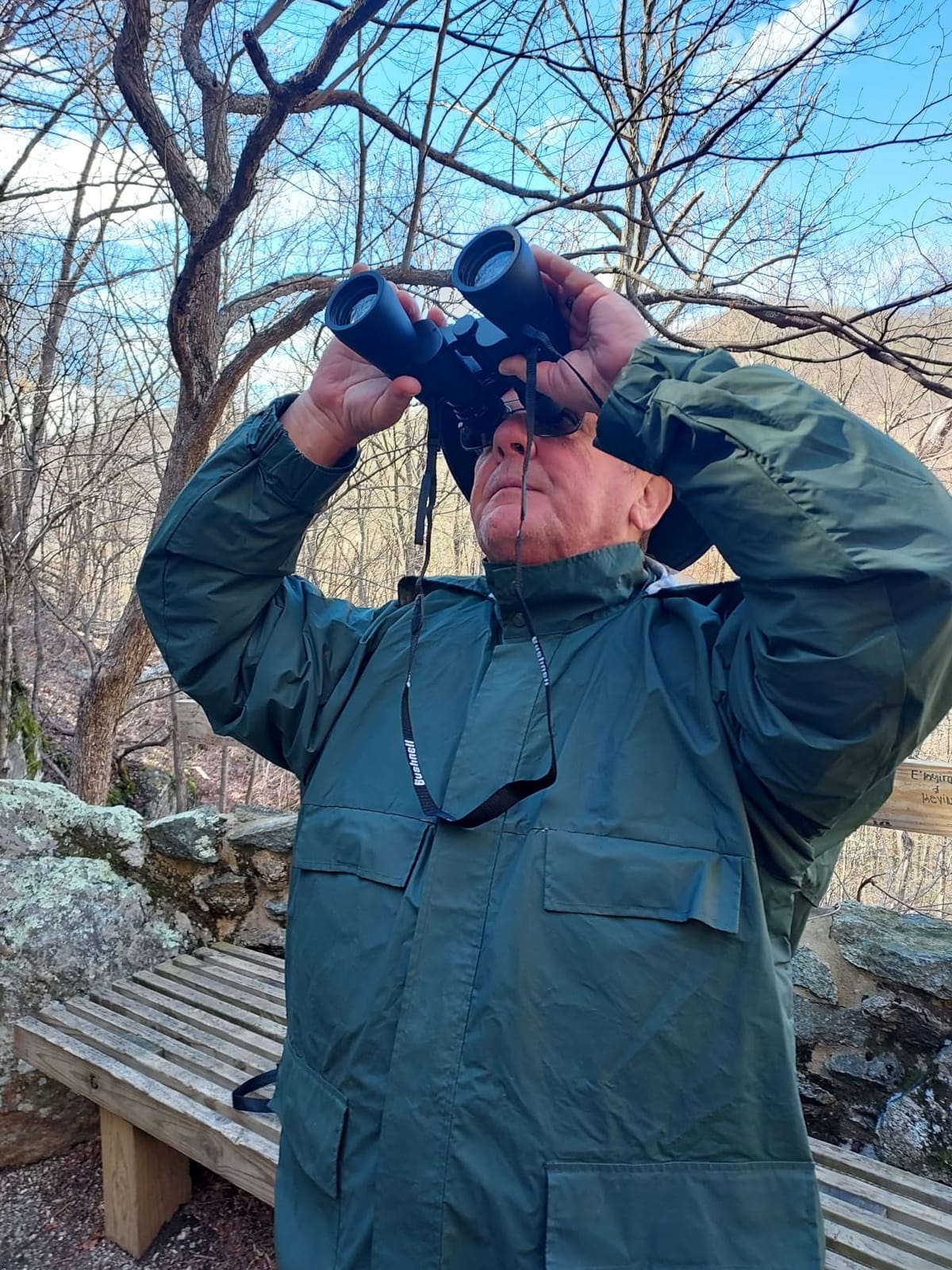 Bushnell Falcon 10x50 Wide-Angle Binoculars | Porro Prism, InstaFocus, BK7, Fold-Down Eyecups, Non-Slip Grip customer photo 2