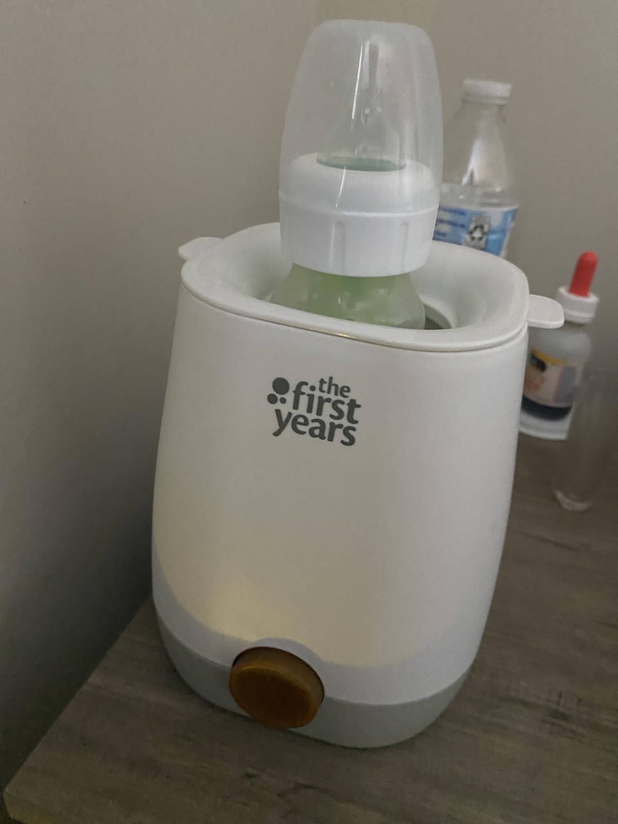 The First Years Baby Bottle Warmer and Sterilizer - Pacifier and Bottle Nipple Sanitizer - Feeding Baby Essentials for Formula or Breast Milk - Holds Multiple Sizes customer photo 2