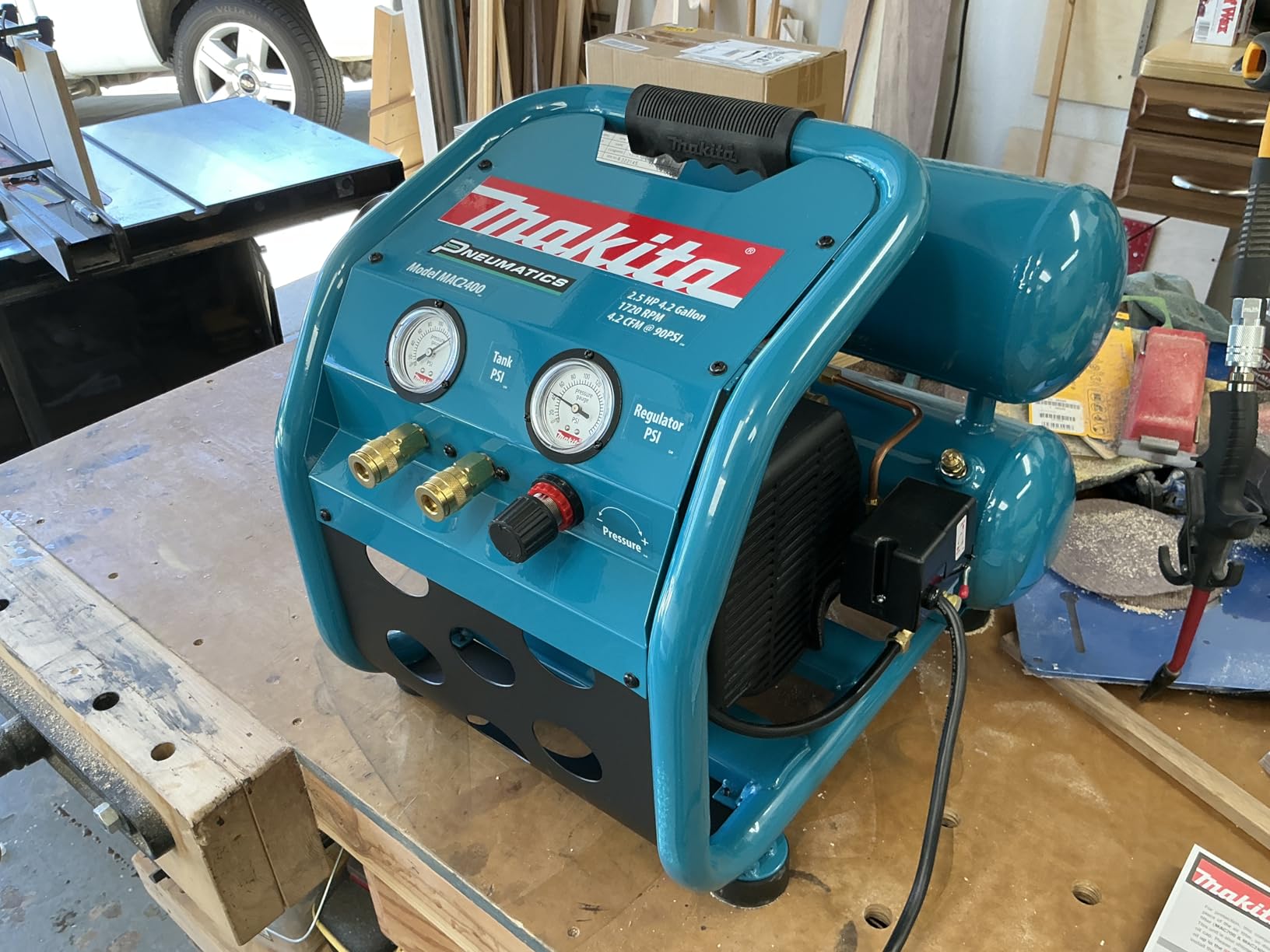 Makita MAC2400 2.5 HP* Big Bore™ Air Compressor customer photo 2