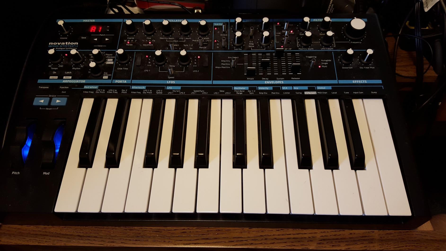 Novation Bass Station II Analog Monosynth customer photo 2