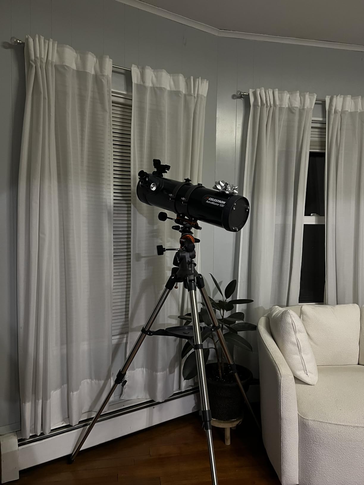 Celestron AstroMaster 130EQ Telescope for Deep-Sky Beginners customer photo 2