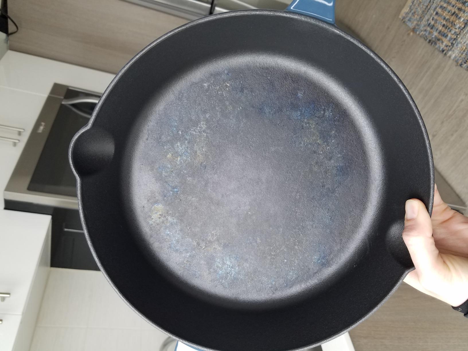 Cuisinart CI22-24BG Chef's Classic Enameled Cast Iron Round Fry Pan, 10-Inch, Provencal Blue customer photo 2