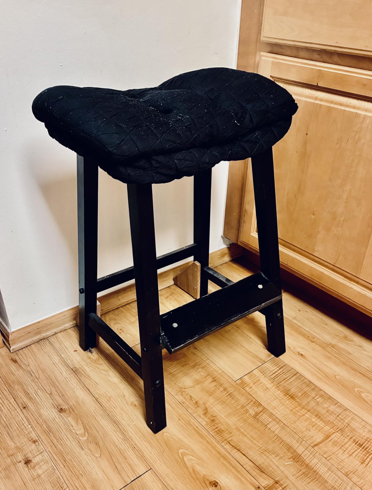Winsome Satori Saddle Seat Counter Stool, Natural, 24