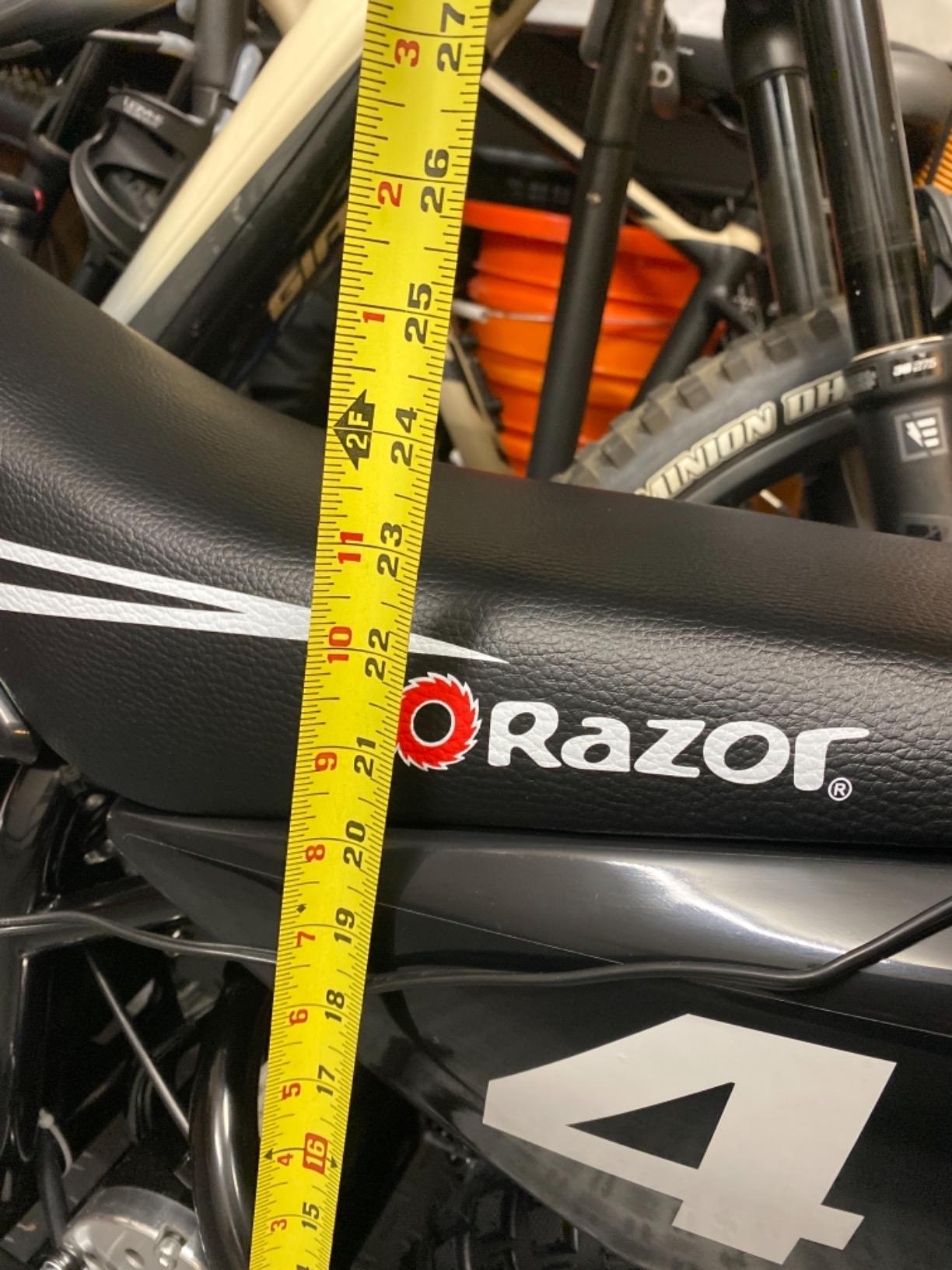 Razor MX400 Dirt Rocket Electric Bike for Kids Ages 8+, 140 Pounds Max Weight, Green – 24-Volt Battery, up to 14 Mph, 30-Minute High Speed Ride Time, Twist-Grip Throttle, 12-Inch Pneumatic Tires customer photo 1