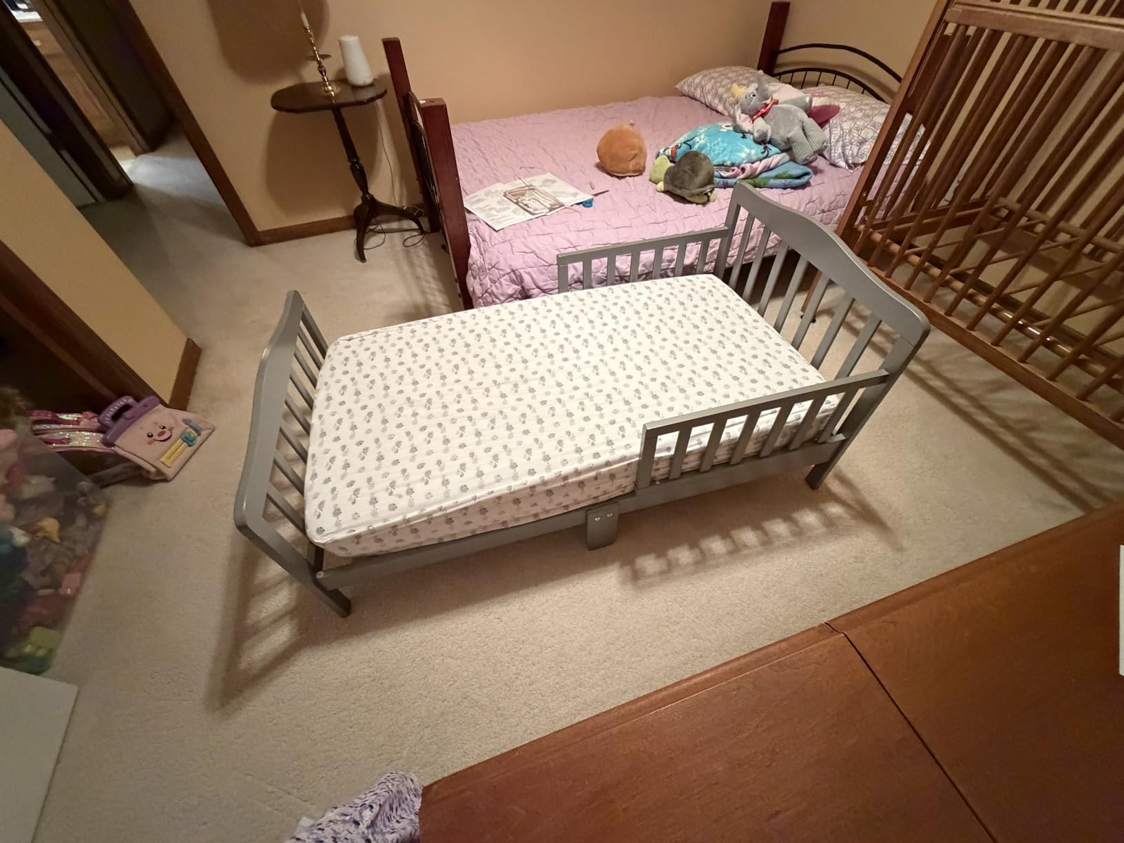 Dream On Me Classic Design Toddler Bed, GREENGUARD Gold, Pink customer photo 2