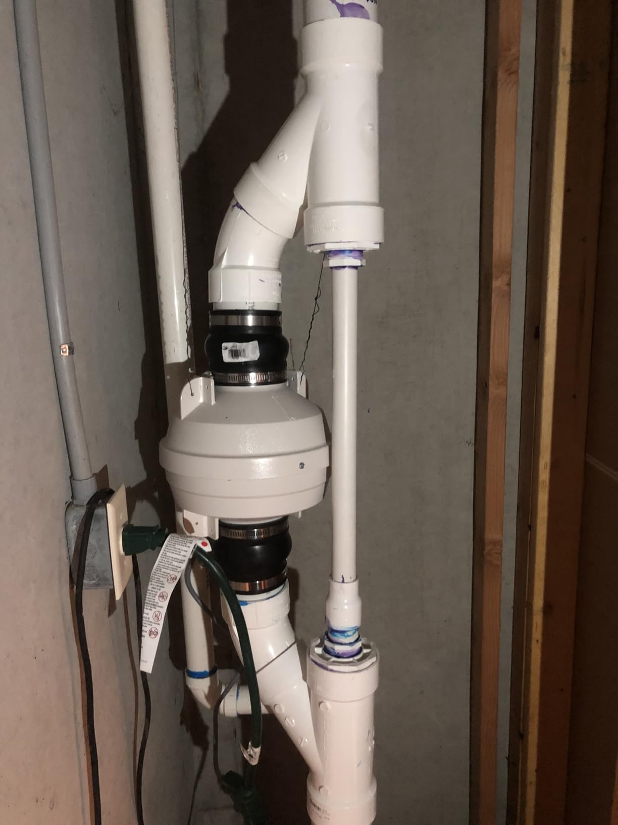 Suncourt Radon Mitigation Fan Kit, Sub-Slab, 4