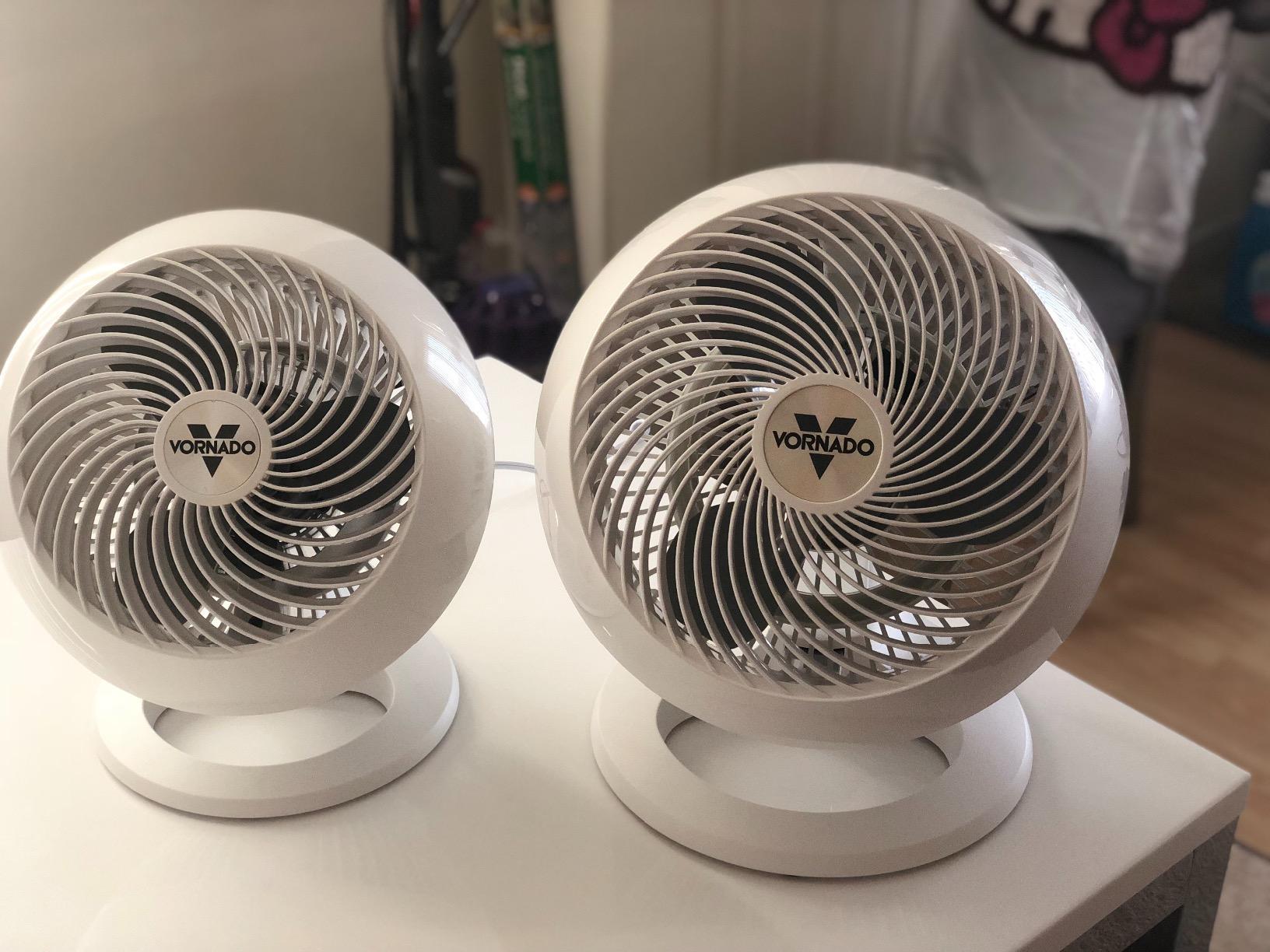 Vornado 660 Large Air Circulator Fan, 4 Speed, Adjustable Tilt, Black customer photo 2