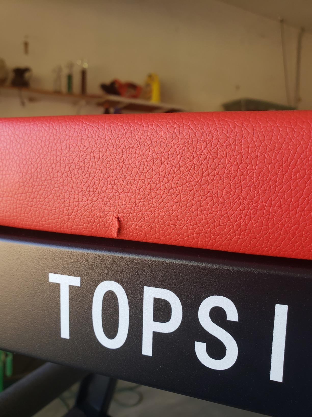 Traxion 3-100 Foldable Topside Automotive Engine Creeper, Red & Black customer photo 2