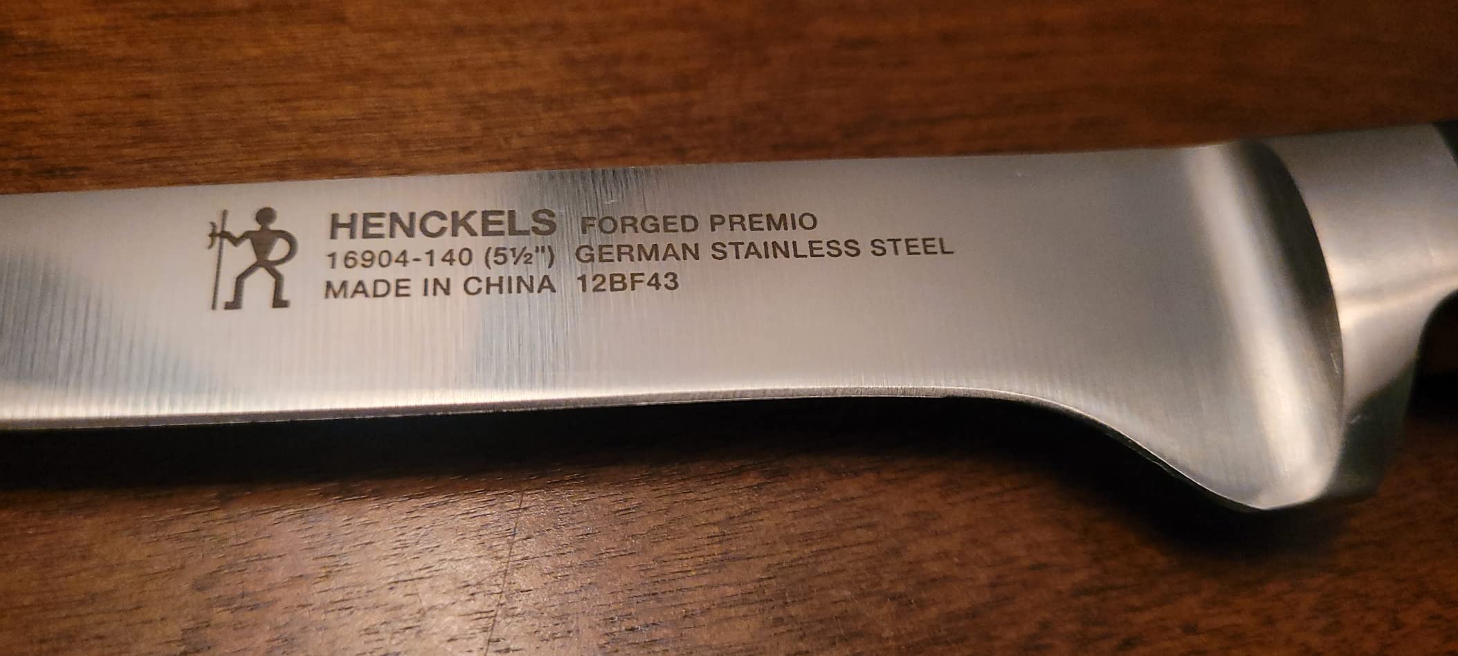 HENCKELS Forged Premio 5.5-inch Boning Knife, Black/Stainless Steel customer photo 2