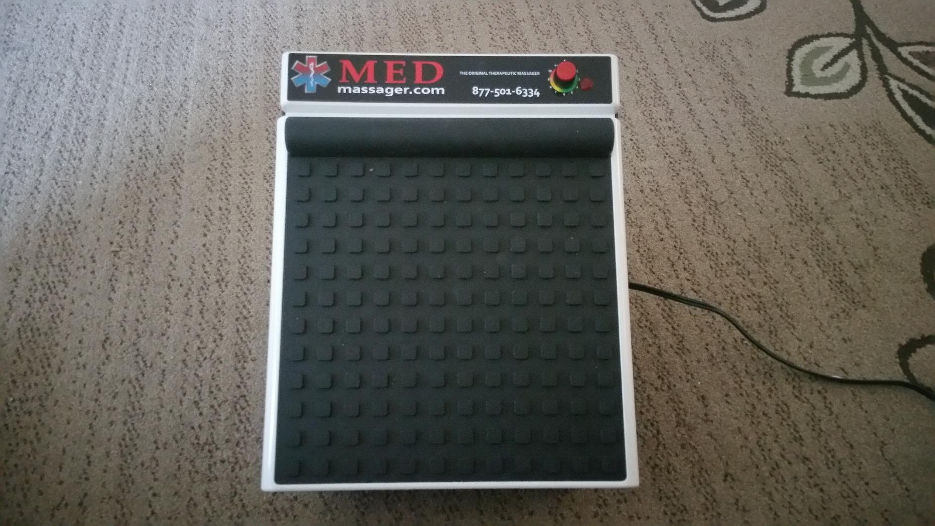 MedMassager Foot Massager Plus, Deep Tissue, Dual Speed, Portable, MMF07 customer photo 2