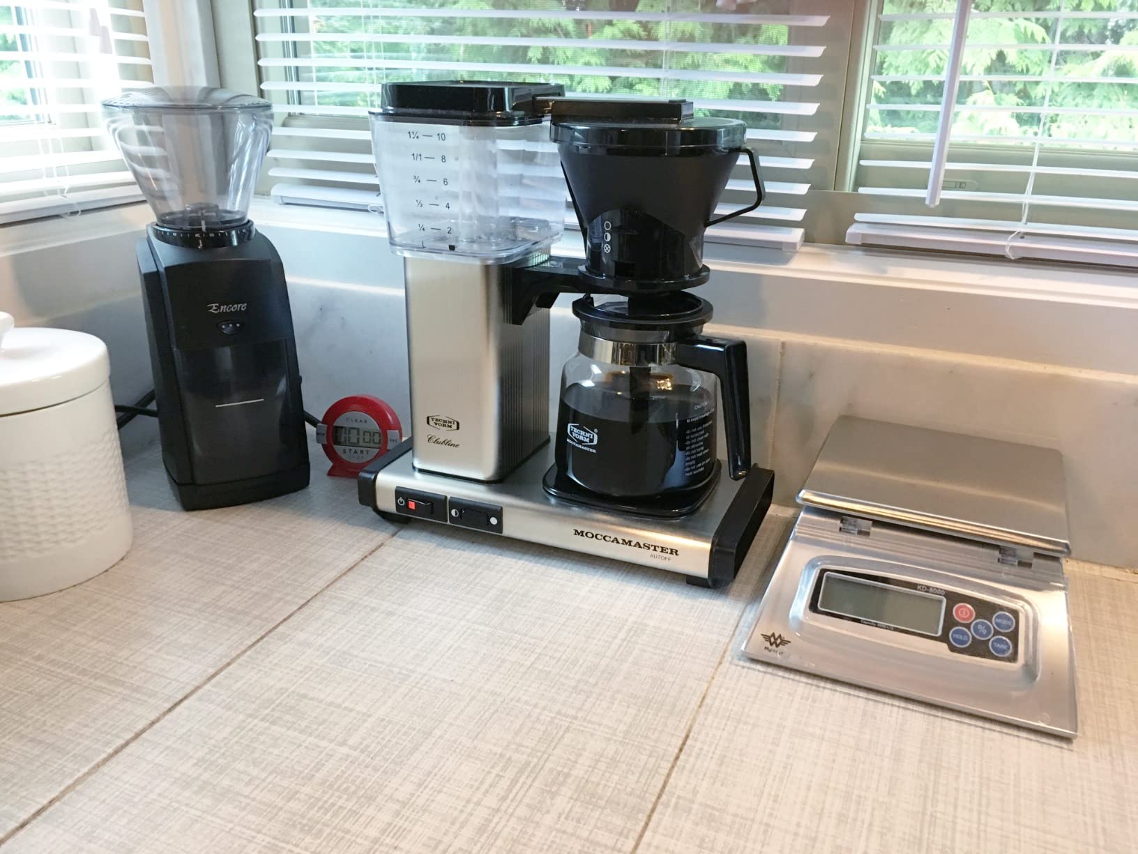 Technivorm 59691 KB Coffee Brewer, 40 oz, Brushed silver , 6.5