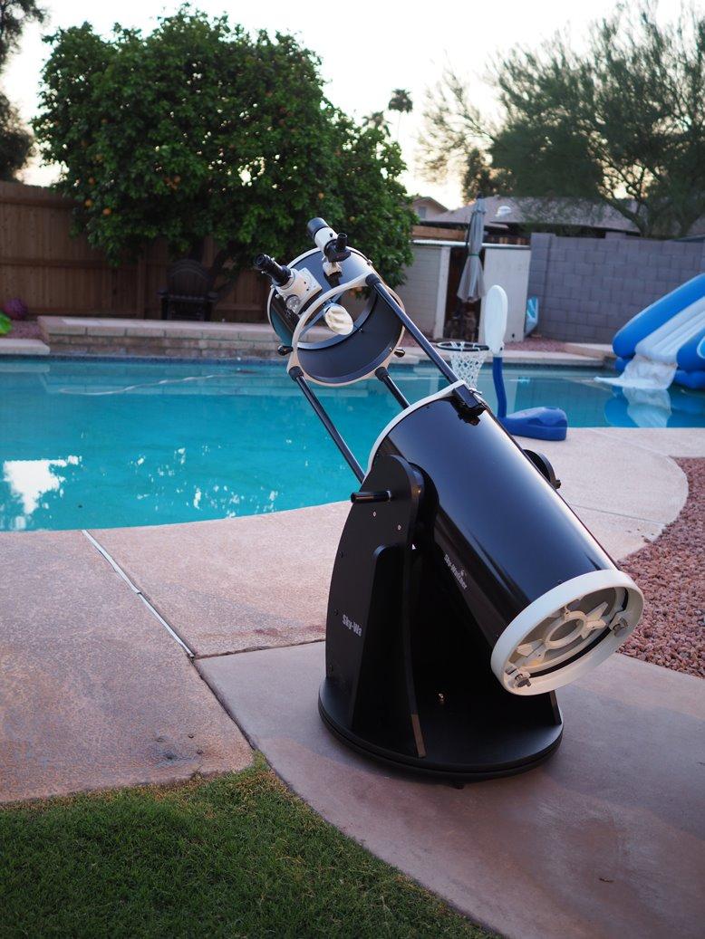 Sky Watcher Sky-Watcher Flextube 300 Dobsonian 12-inch Collapsible Large Aperture Telescope – Portable, Easy to Use, Perfect for Beginners, White/Black (S11740) customer photo 1