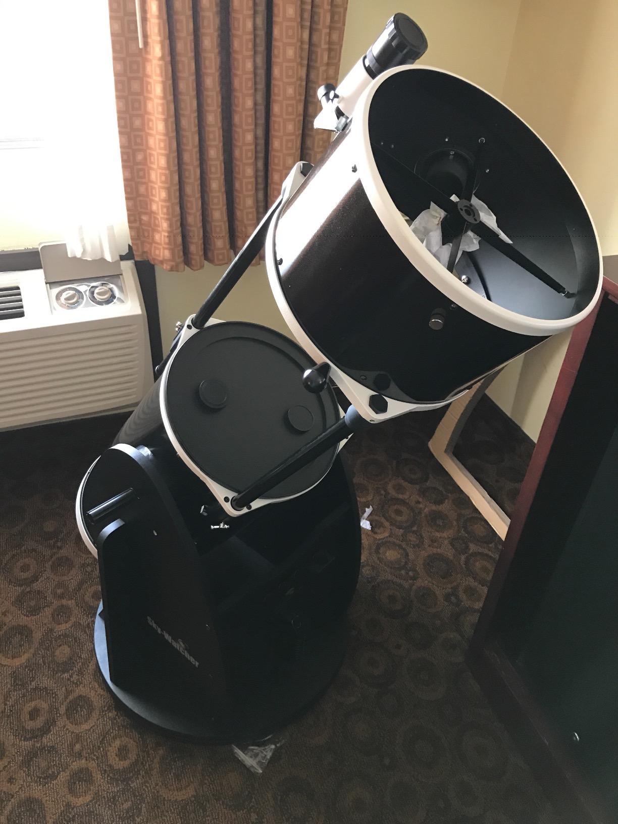 Sky Watcher Sky-Watcher Flextube 300 Dobsonian 12-inch Collapsible Large Aperture Telescope – Portable, Easy to Use, Perfect for Beginners, White/Black (S11740) customer photo 2