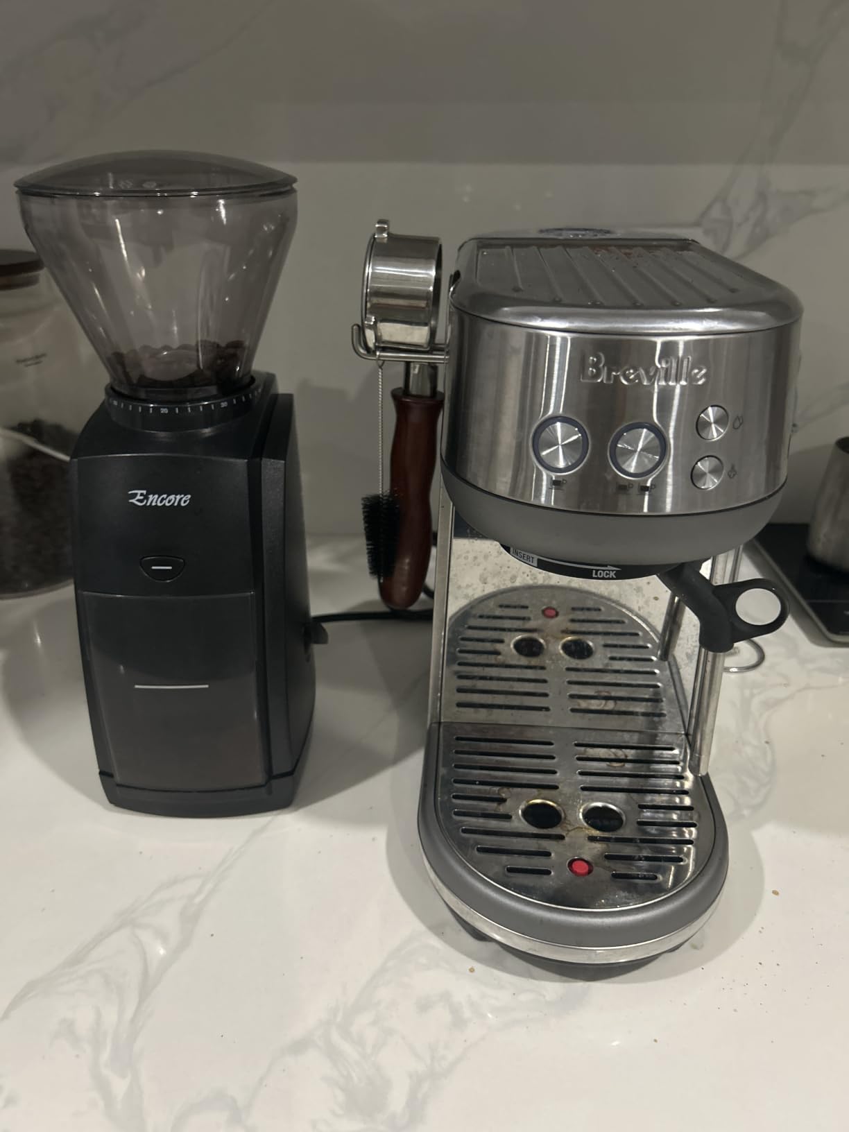Baratza Encore Coffee Grinder ZCG485BLK, Black | Beginner-friendly grinder with powerful motor and 40mm conical steel burrs for consistent, brew-ready performance customer photo 1