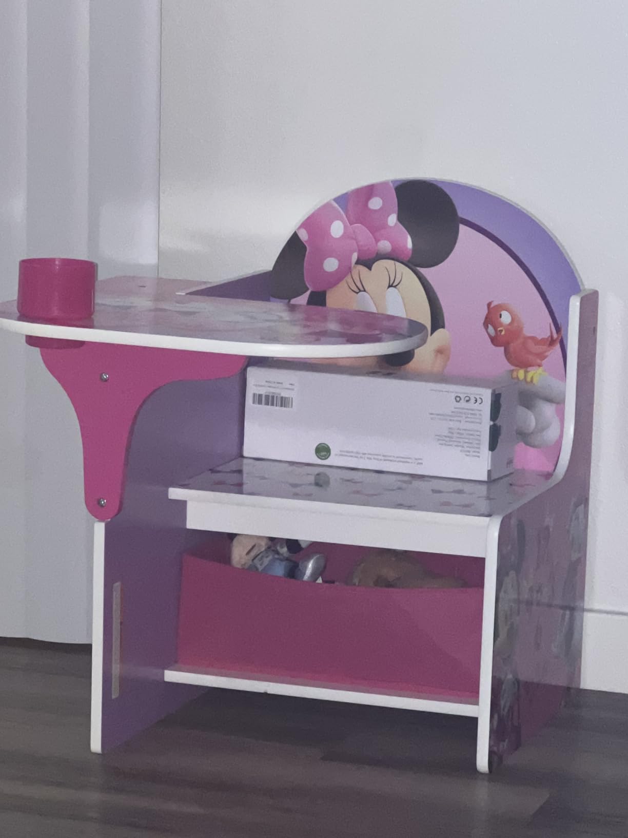 Delta Children Chair Desk With Storage Bin, Disney Minnie Mouse customer photo 2