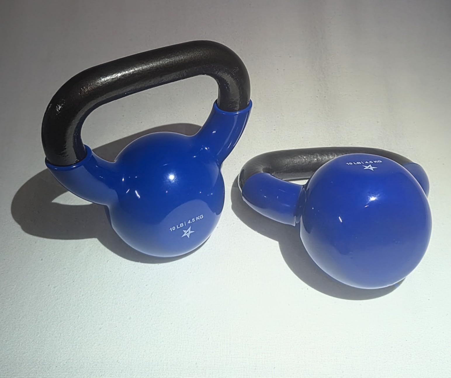 Yes4All Kettlebell, 5-100 LB Vinyl Coated Cast Iron Strength Training Kettlebells for Home Gym Exercises, Fitness, Full Body Workout Equipment, Push Ups, and Grip Strength customer photo 2