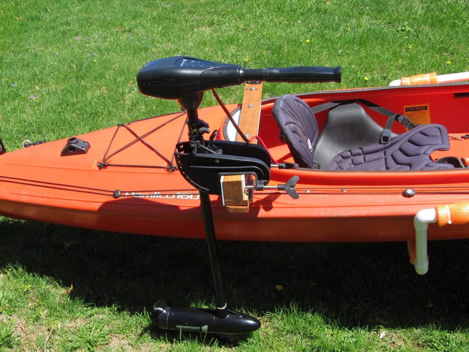 Newport NV-Series Thrust Saltwater Transom Mounted Trolling Electric Trolling Motor w/LED Battery Indicator customer photo 1