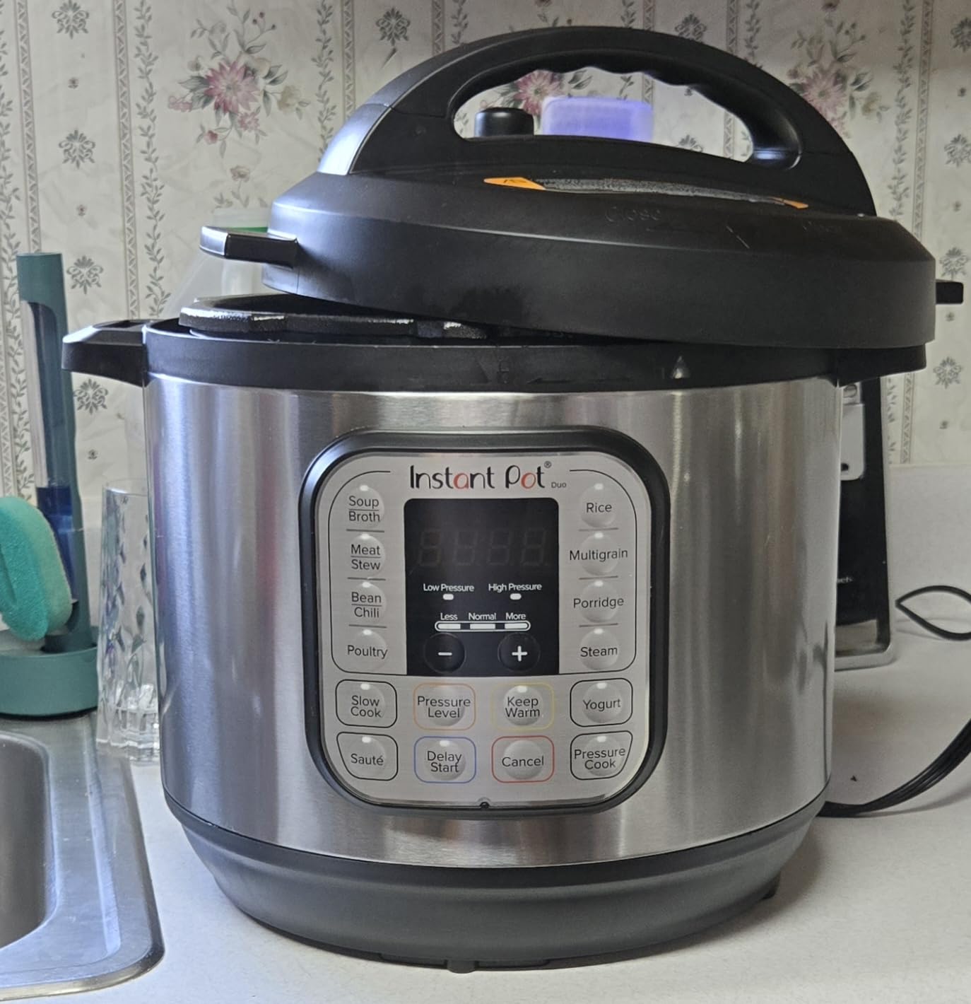 Instant Pot Duo 6 Qt 7-in-1 Electric Pressure Cooker, Stainless Steel customer photo 1