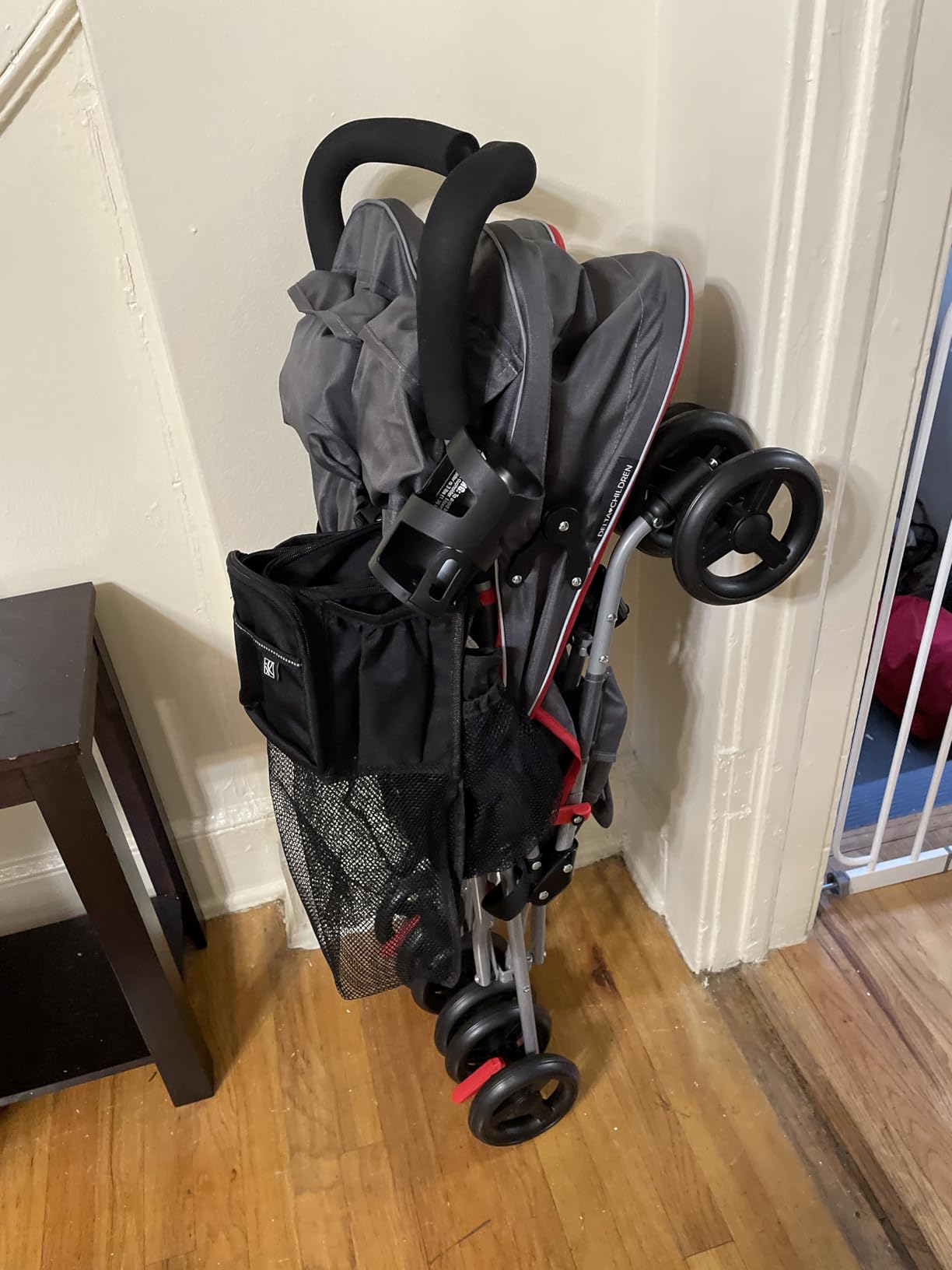 Delta Children LX Side by Side Stroller - with Recline, Storage & Compact Fold, Night Sky customer photo 2