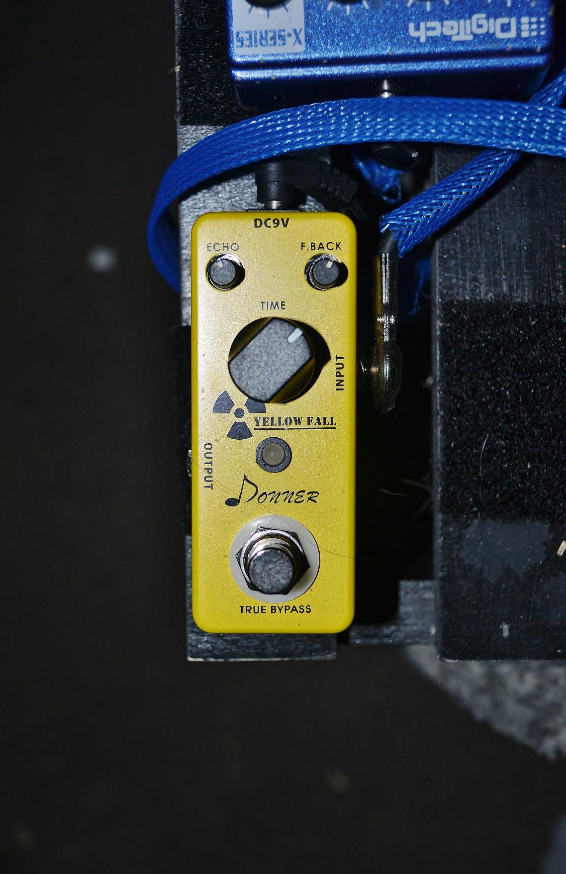 Donner Guitar Delay Pedal for Pedal Boards, Electric Guitar, Yellow Fall Analog Delay Mini Guitar Effect Pedal Vintage Delay, True Bypass customer photo 2