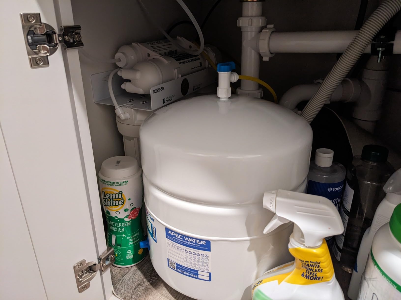 APEC Water ROES-50, 5-Stage Under Sink Reverse Osmosis System, 50 GPD customer photo 1