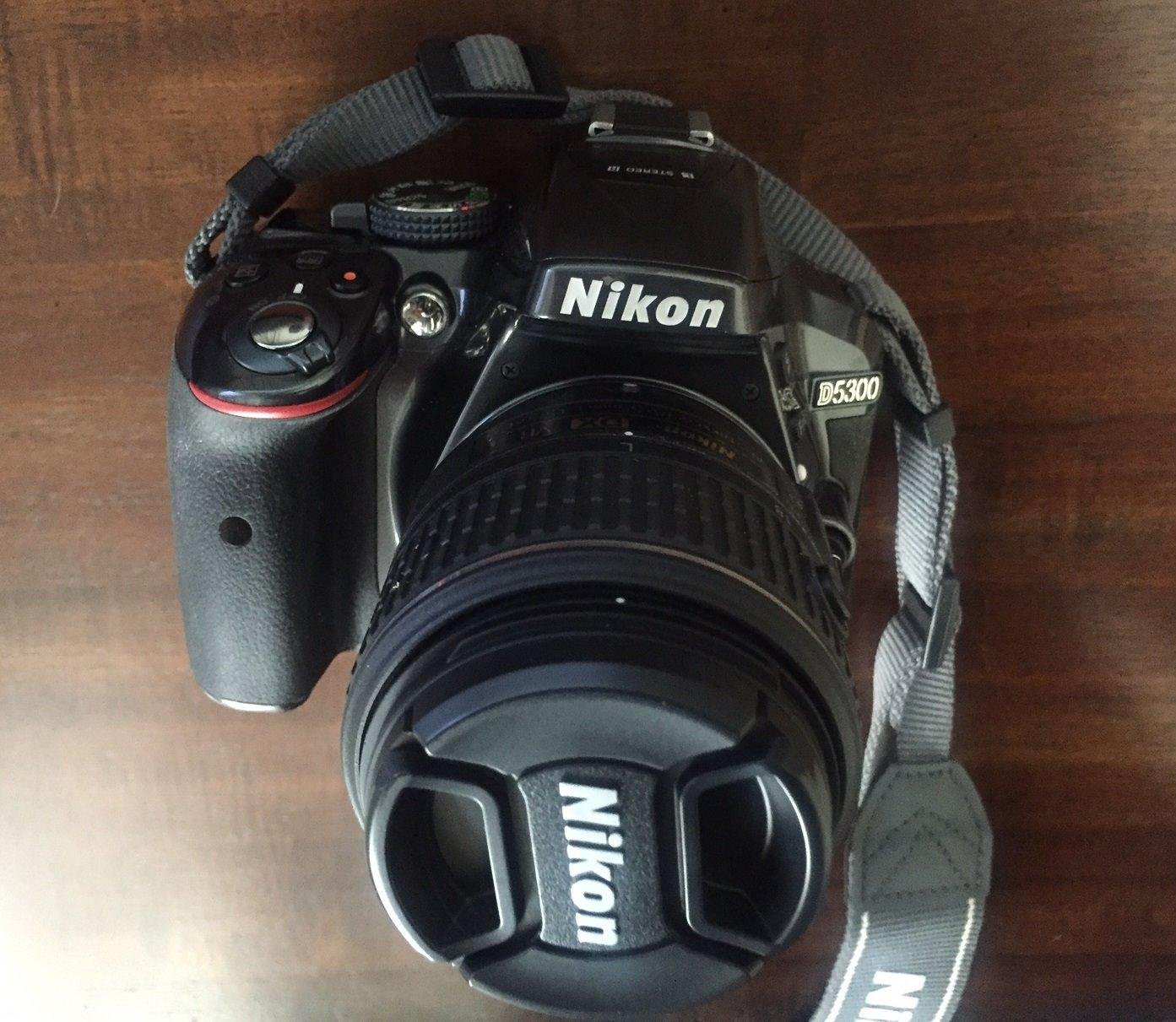 Nikon D5300 24.2 MP CMOS Digital SLR Camera with 18-55mm f/3.5-5.6G ED VR Auto Focus-S DX NIKKOR Zoom Lens (Black) customer photo 1