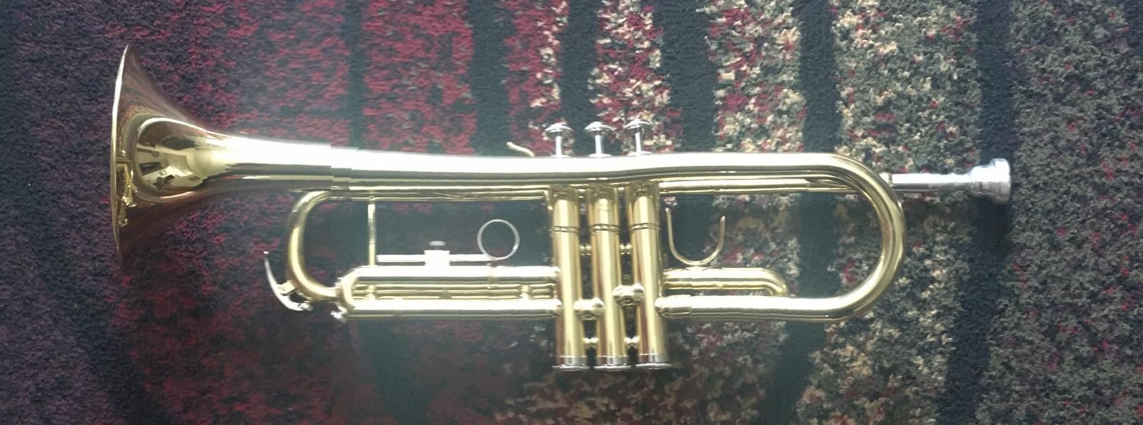 Mendini By Cecilio Bb Standard Trumpet Set for Beginners - Gold customer photo 2