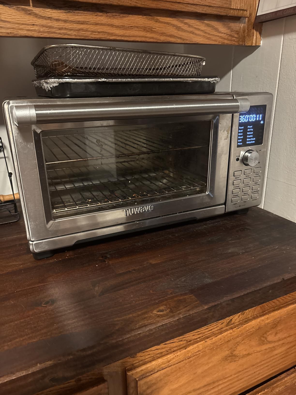 Nuwave Bravo 30 QT Smart Air Fryer Toaster Oven, 2026 New Convection System customer photo 2