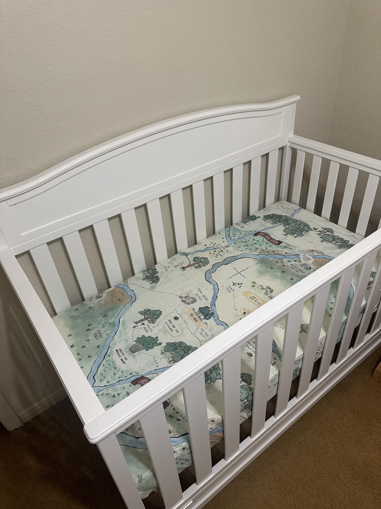 Delta Children Emery 4-in-1 Convertible Baby Crib - Greenguard Gold Certified, White customer photo 2