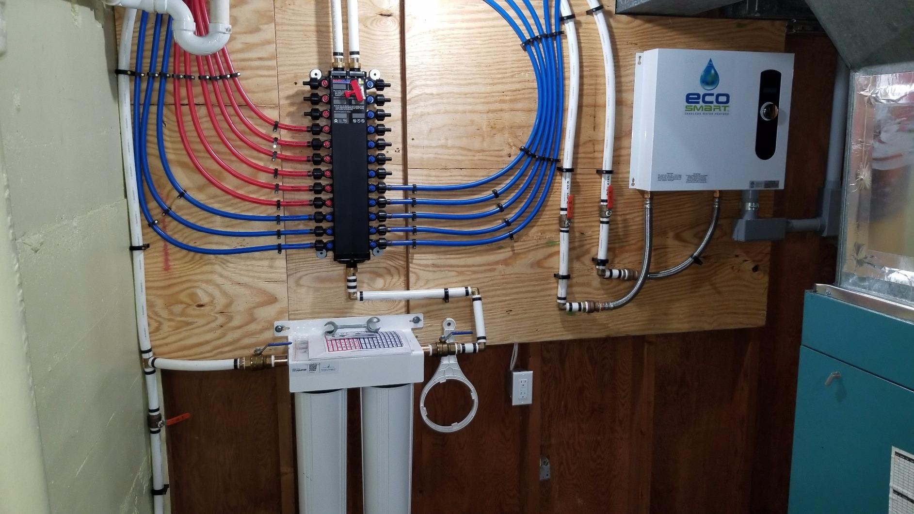 Ecosmart ECO 36 36kw 240V Electric Tankless Water Heater, White customer photo 1
