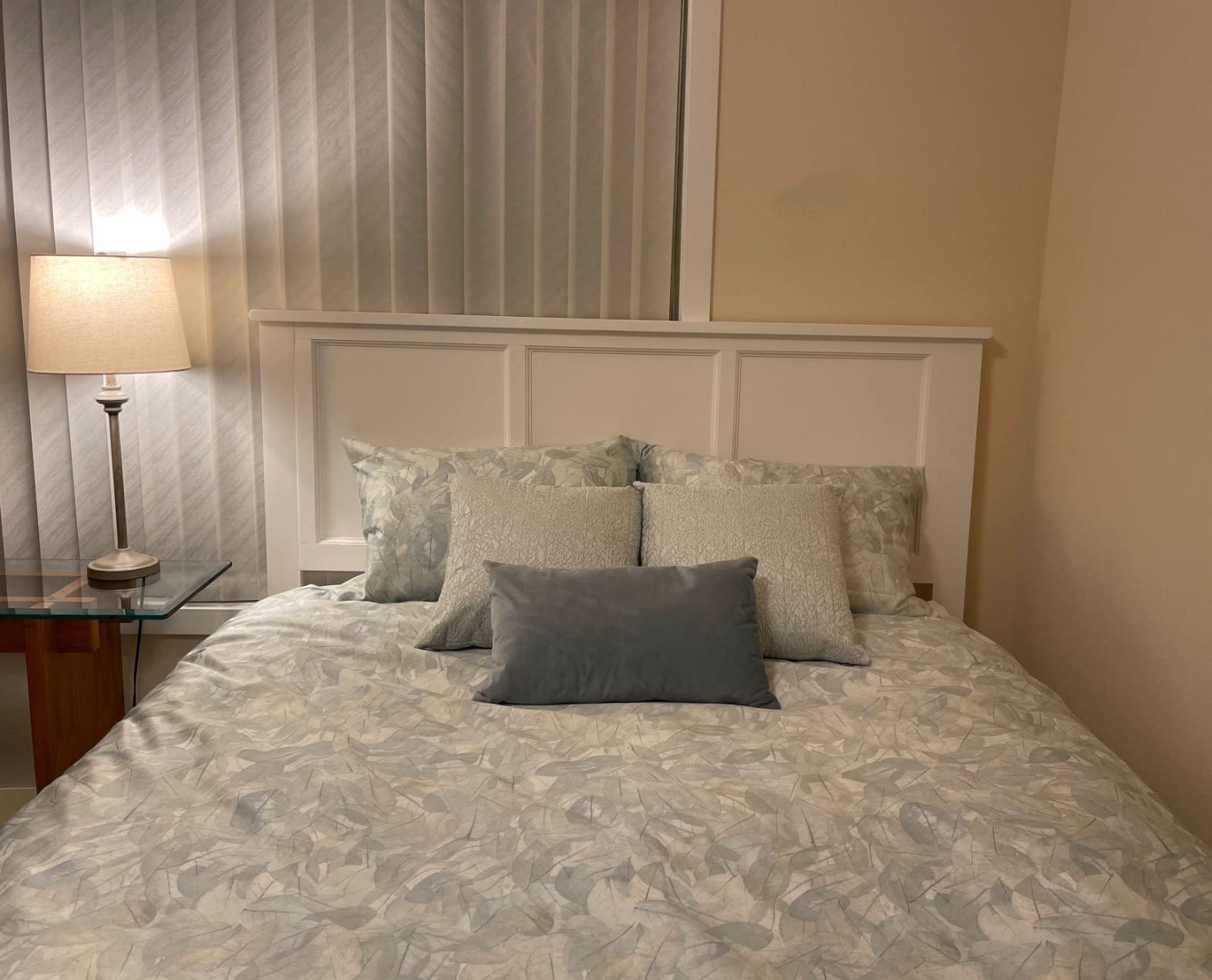 AFI, Madison King Solid Wood Panel Headboard, Walnut customer photo 1