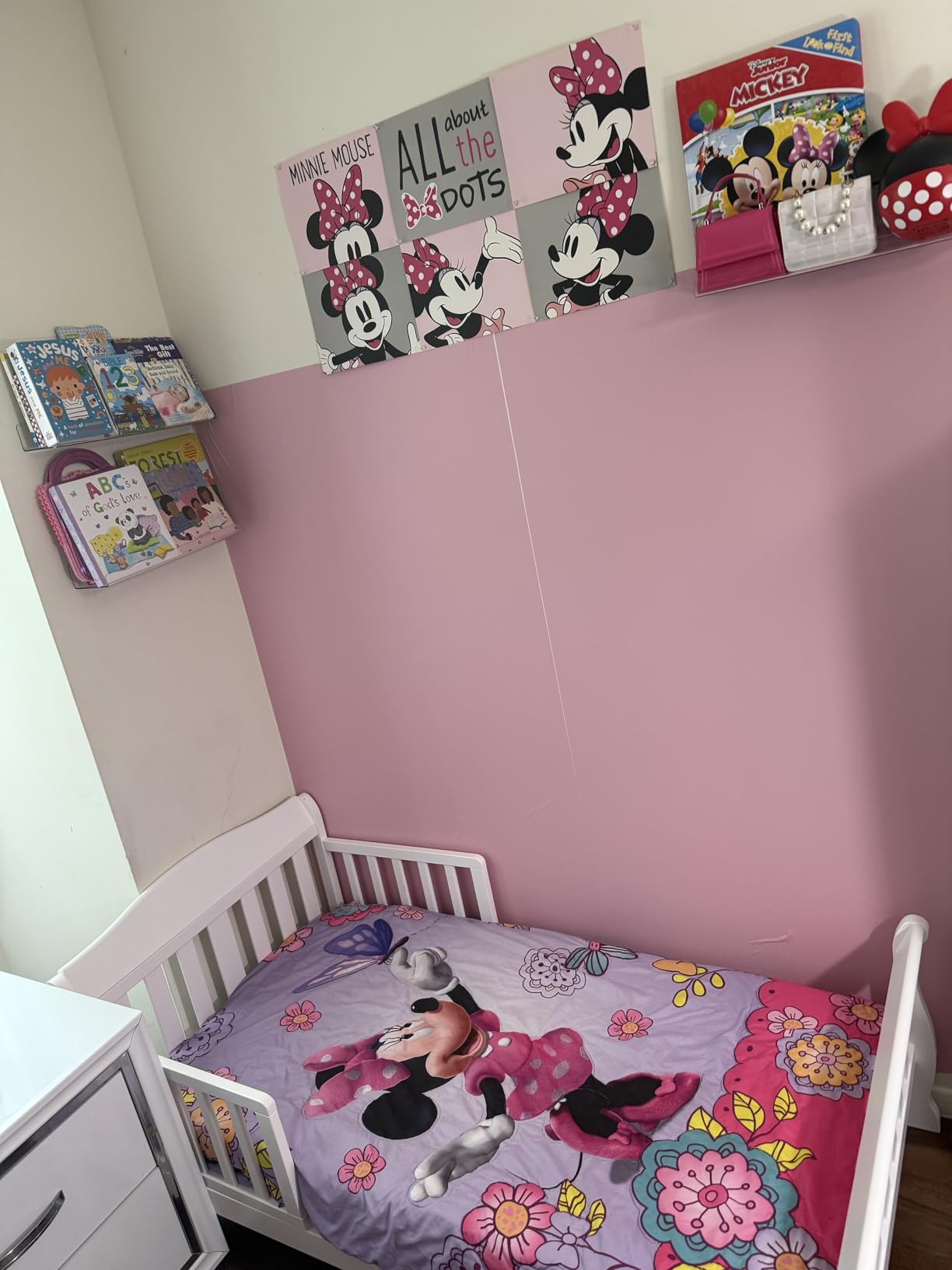 Delta Children Canton Toddler Bed, White customer photo 2