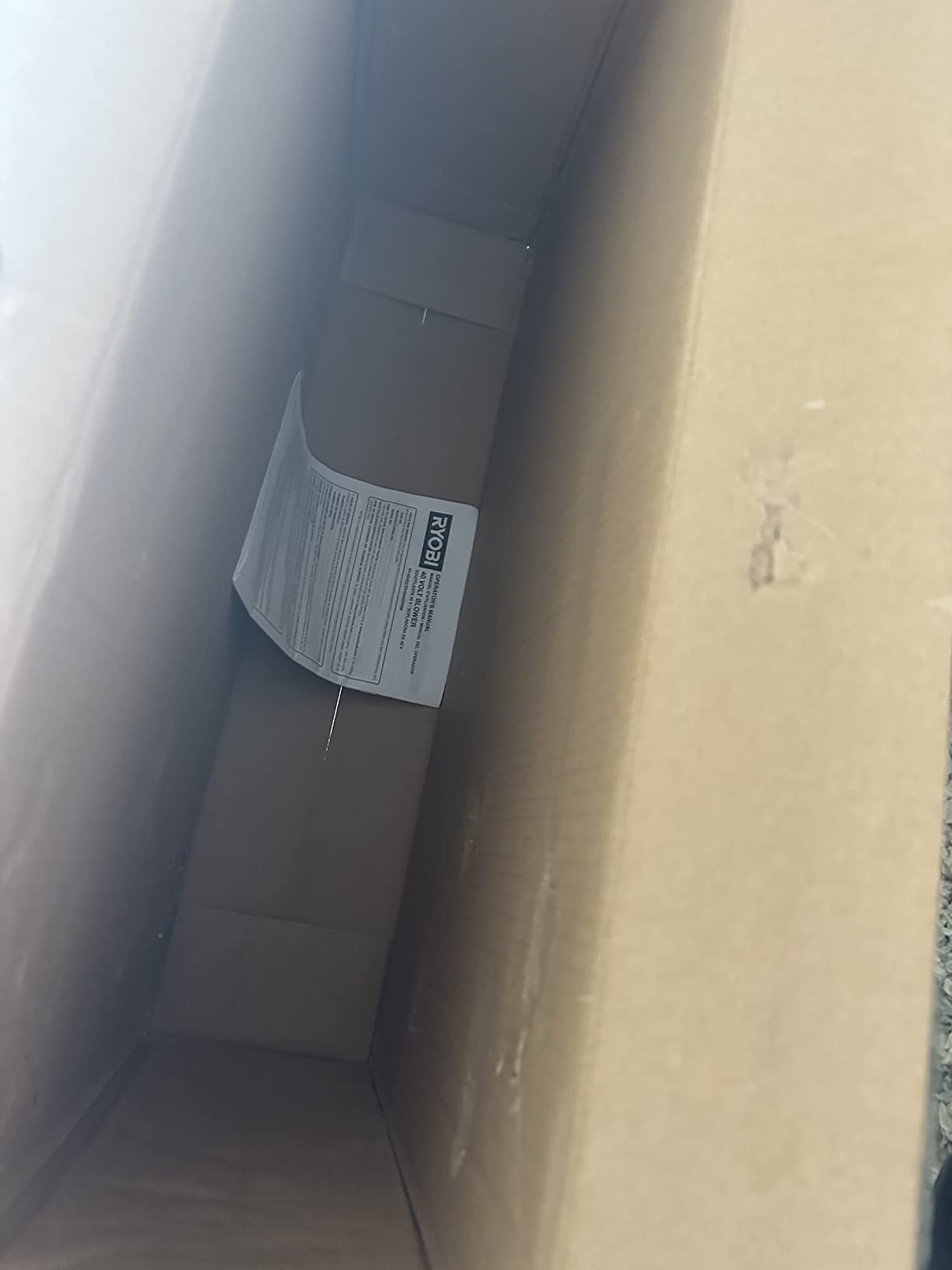 Ryobi RY40402A 155 mph 300 CFM 40-Volt Lithium-ion Cordless Jet Fan Blower (TOOL ONLY- Battery and Charger NOT included) customer photo 2