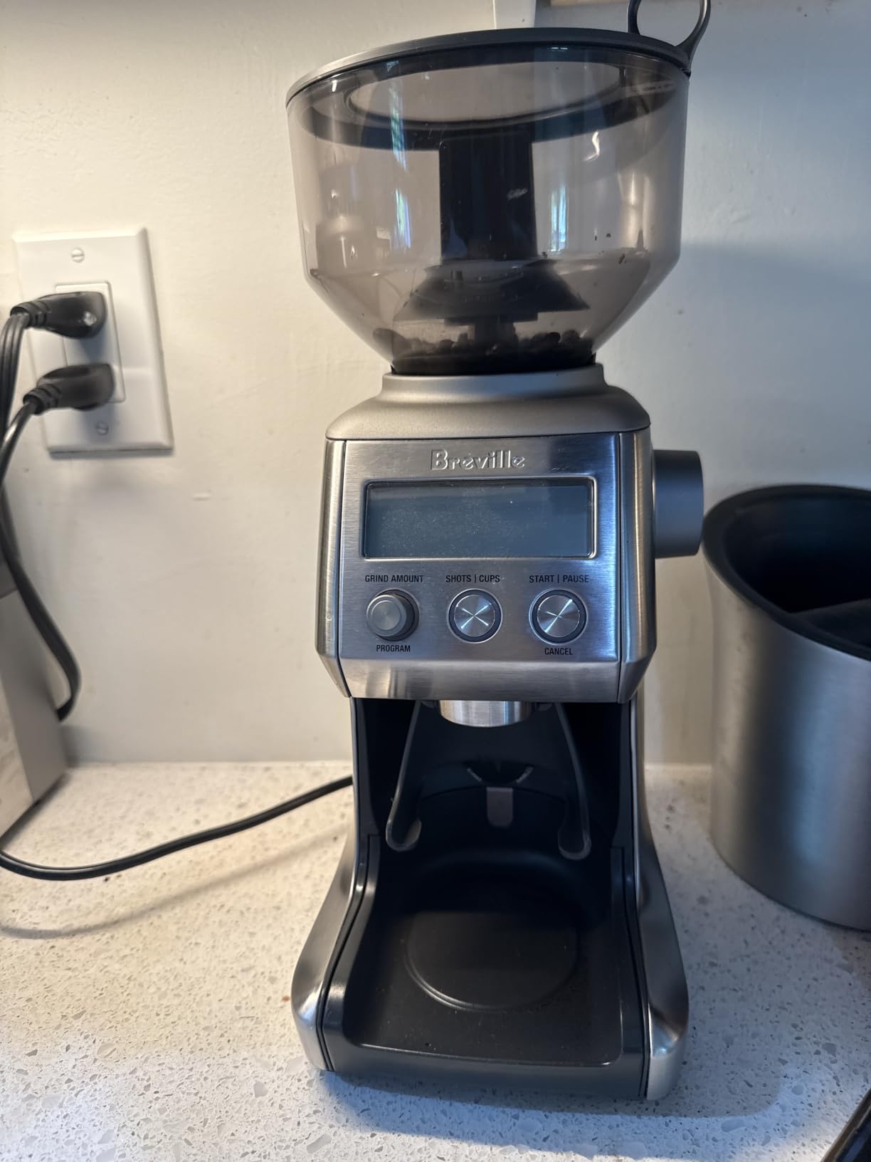 Breville BCG820BSS Smart Grinder Pro, Brushed Stainless Steel | Grind coffee and espresso beans precisely with programmable conical burr grinder including 60 settings for any brew method customer photo 1