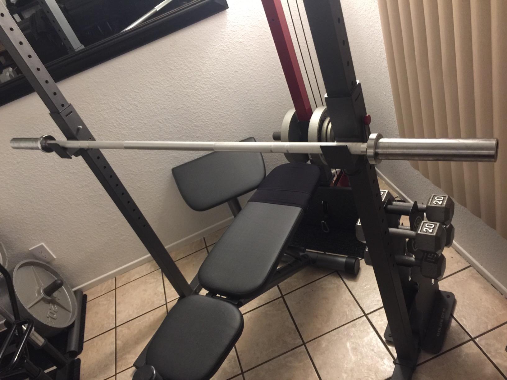 Rage Fitness Olympic Training Barbell 6FT, 15lb Weight, 300LBS Capacity customer photo 2