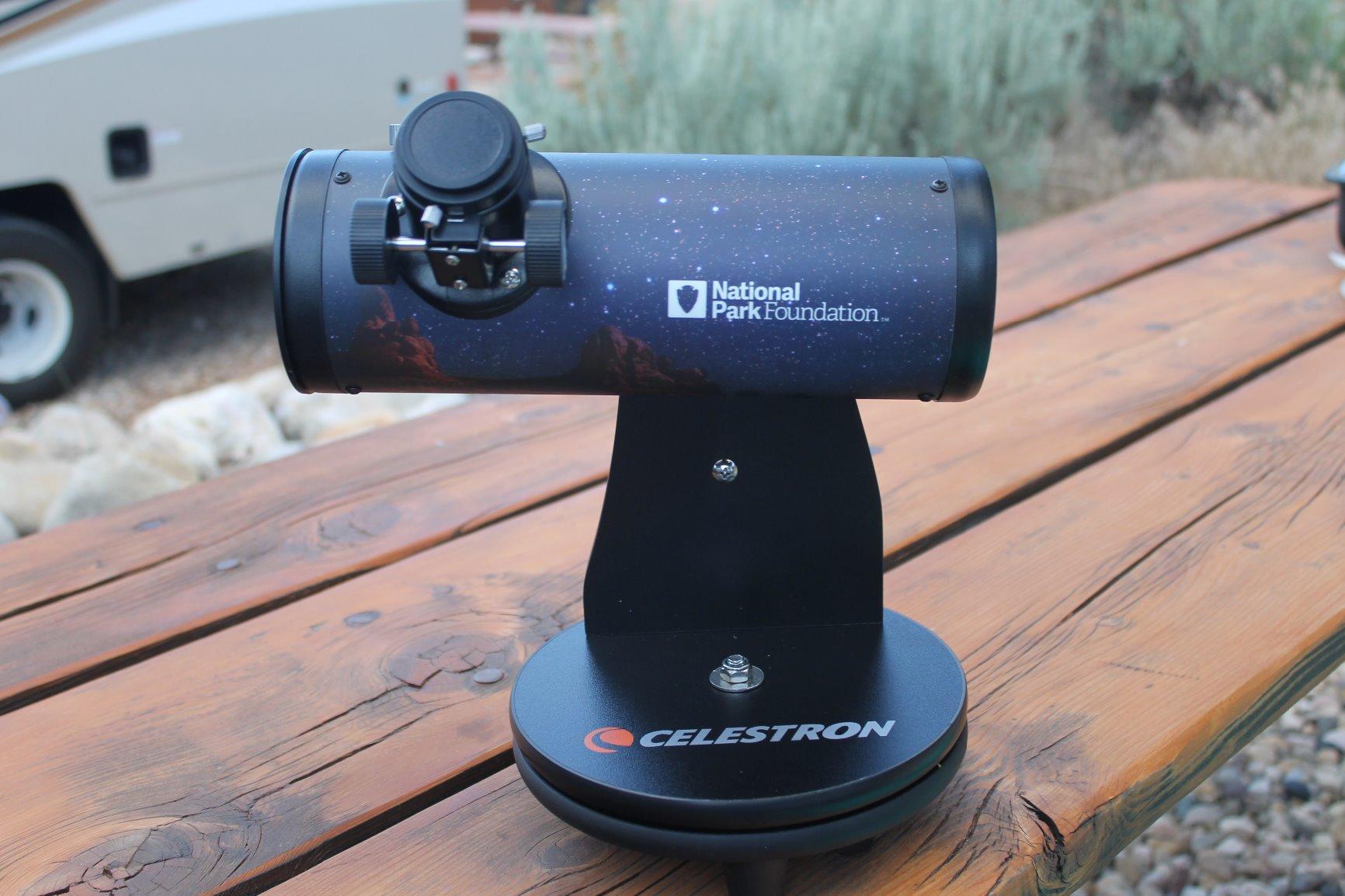 Celestron NPF FirstScope 76 Tabletop Dobsonian Telescope for Beginners customer photo 1