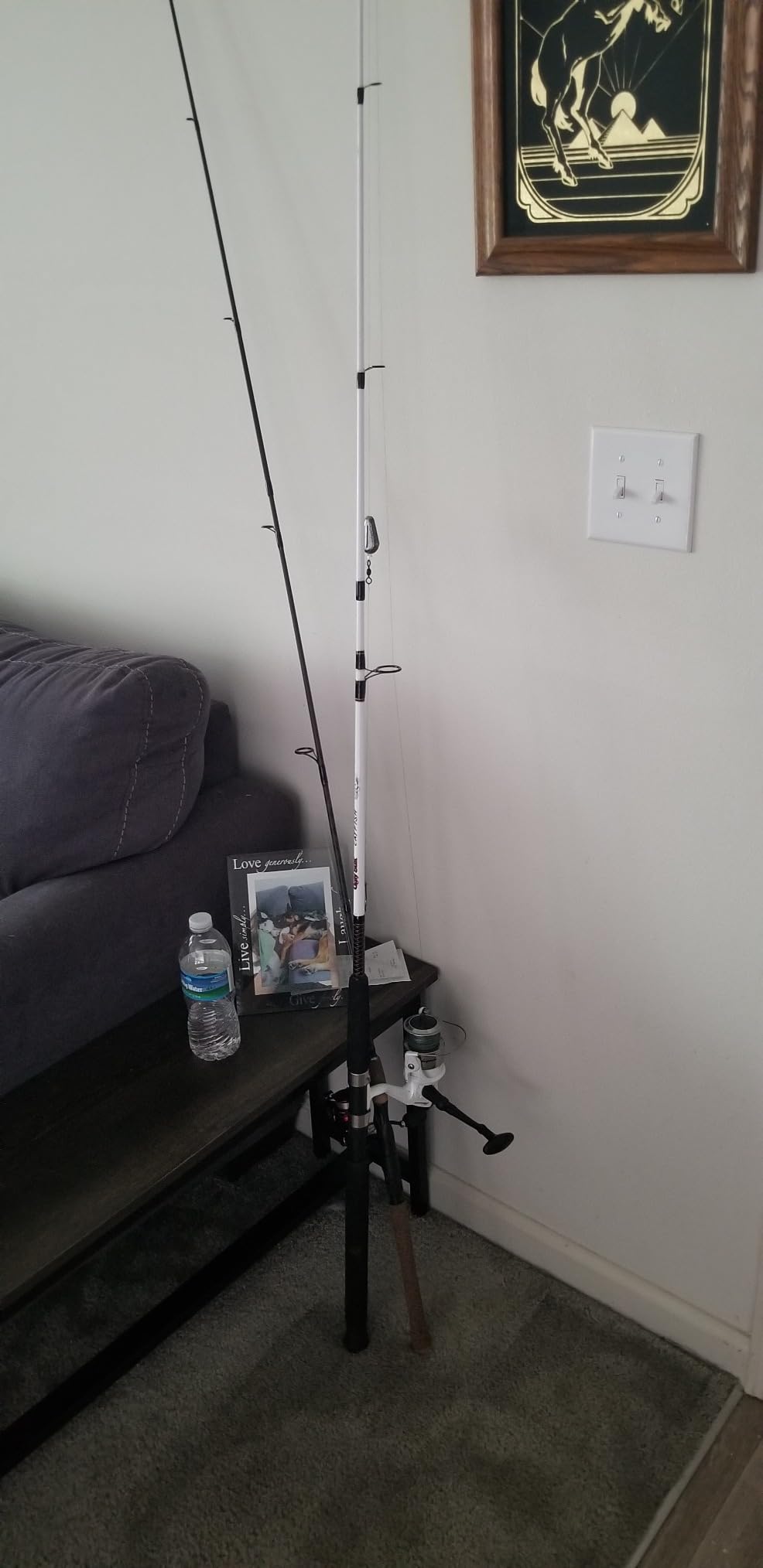 Ugly Stik 7’ Catfish Spinning Fishing Rod and Reel Catfish Combo, Ugly Tech Construction with Clear Tip Design, 7’ 2-Piece Moderate Fast Action Rod customer photo 2