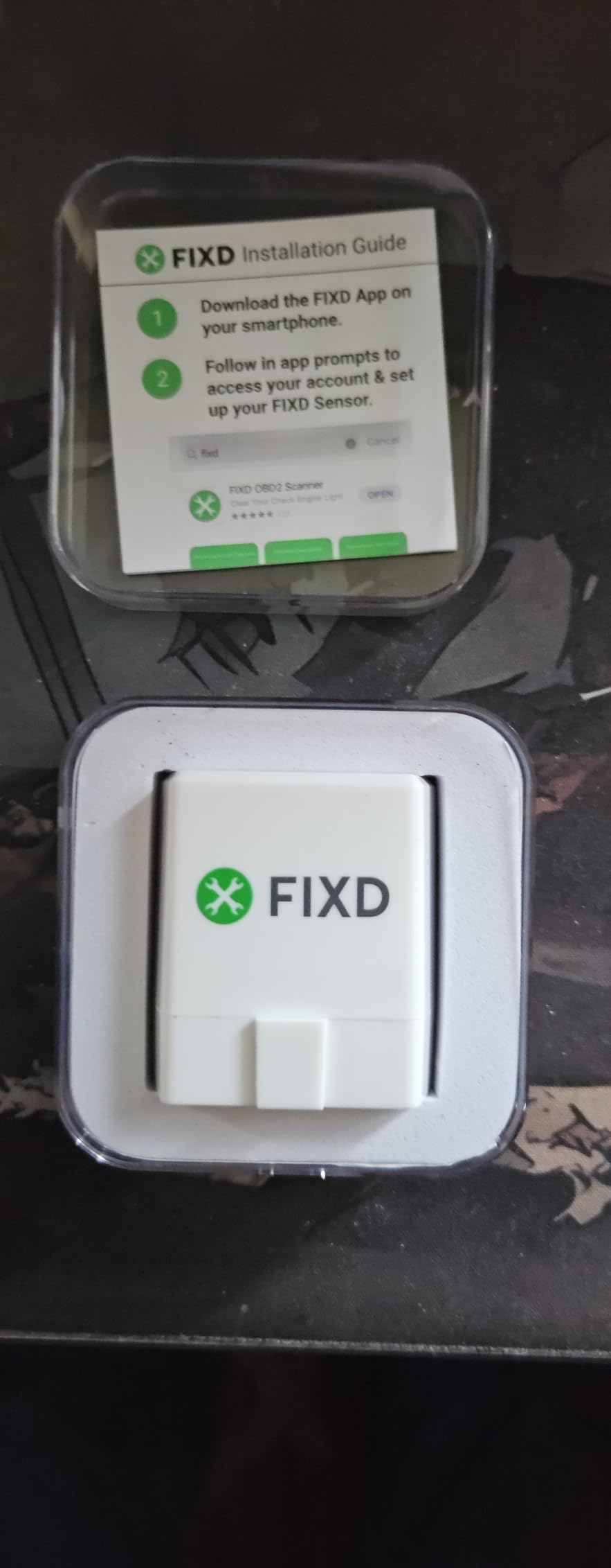 FIXD Bluetooth OBD2 Scanner - Car Diagnostic Check Engine Code Reader customer photo 2