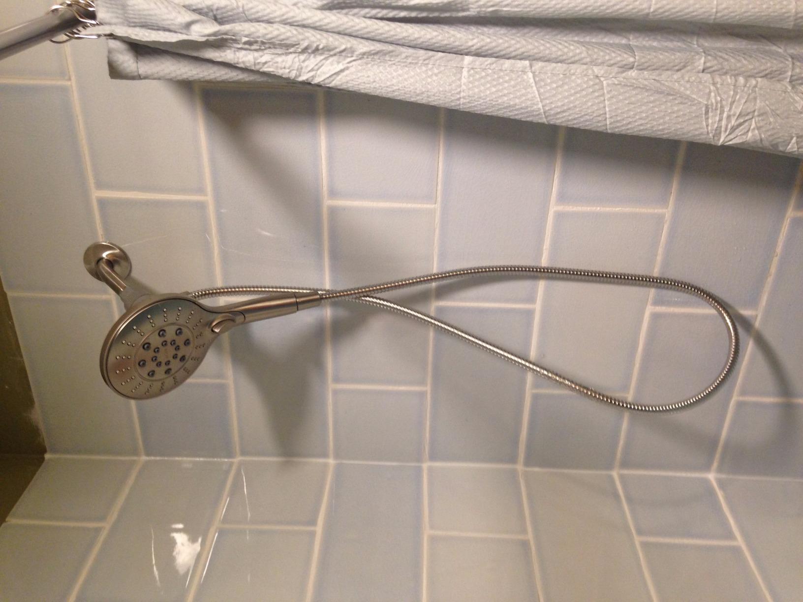 Moen Engage Spot Resist Brushed Nickel Handheld Showerhead customer photo 1