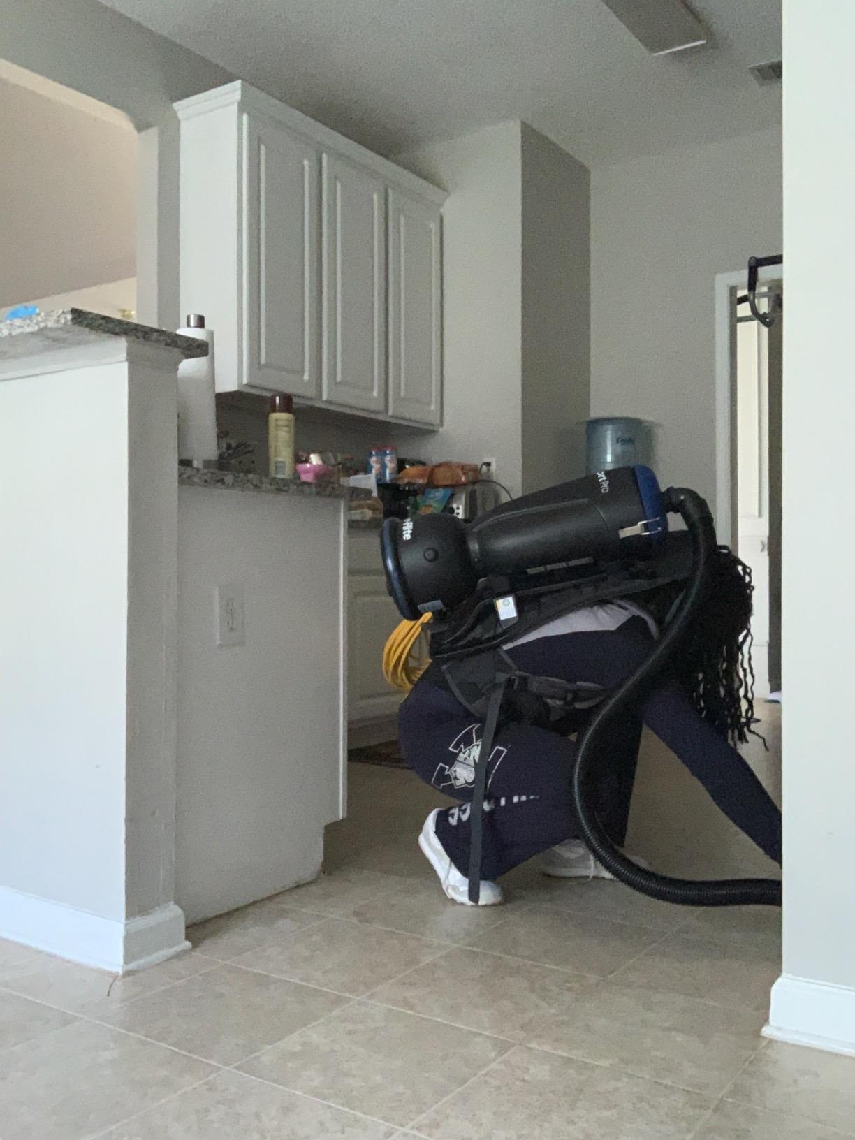 Powr-Flite Comfort Pro Backpack Vacuum Commercial, 6-Quart Canister, BP6S customer photo 1