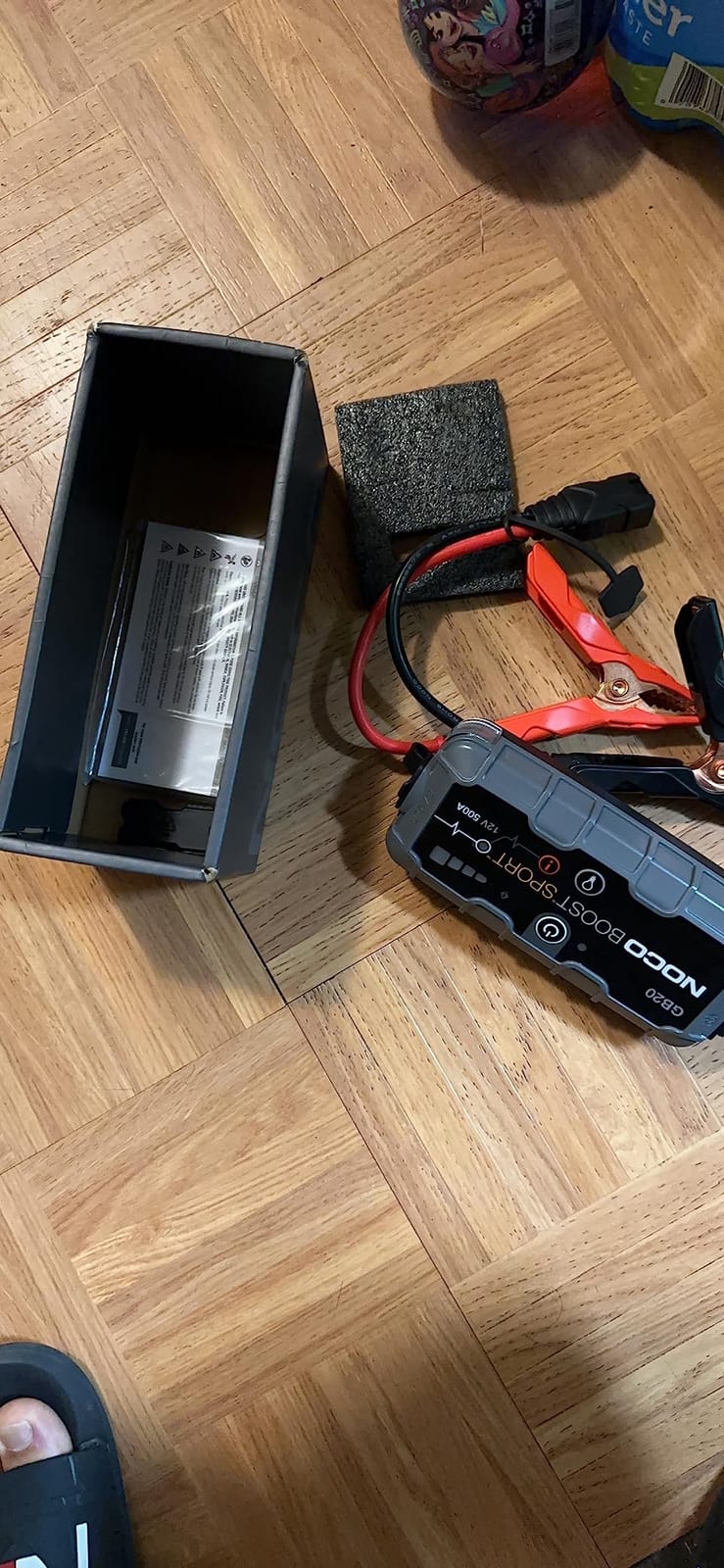 NOCO Boost GB20 500A UltraSafe Jump Starter, 12V Lithium Battery Booster | Spark-Proof & Reverse Polarity Protection,For Car, Truck, Motorcycle, SUV, Boat, ATV, RV, up to 4.0L Gas customer photo 2