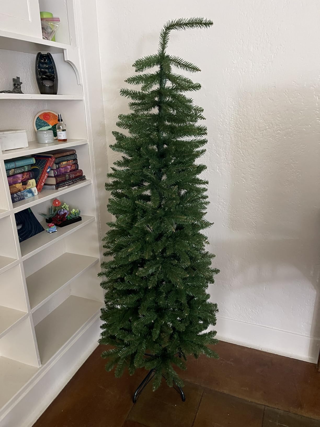 National Tree Company 6ft Unlit Kingswood Fir Slim Christmas Tree customer photo 1