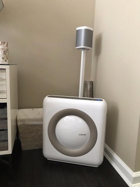 COWAY Air Purifier for Home Up to 1,748ft², HEPA Filter for Smoke, Allergies, Pet Dander, Odor, Air Quality Monitor, Auto&Eco Mode, Timer, Filter Indicator, 3yr Warranty, Mighty AP-1512HH(W), White customer photo 1